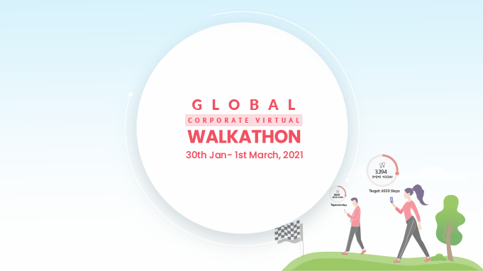 Over 3700 Employees Across 24 Countries Completed Global Corporate Walkathon 2021