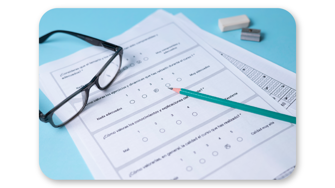 List of sample questions included in HRAs